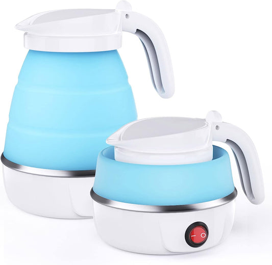 Portable Electric Kettle - Fast Boiling for Tea and Coffee, Ideal for Travel