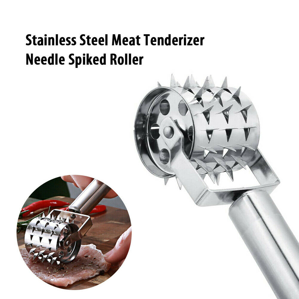 Meat Tenderizer Roller Hammer Stainless Steel